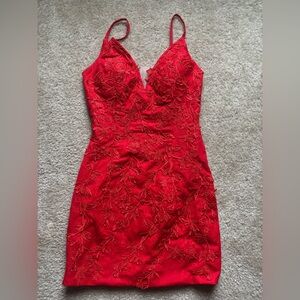 Size 4 red dress